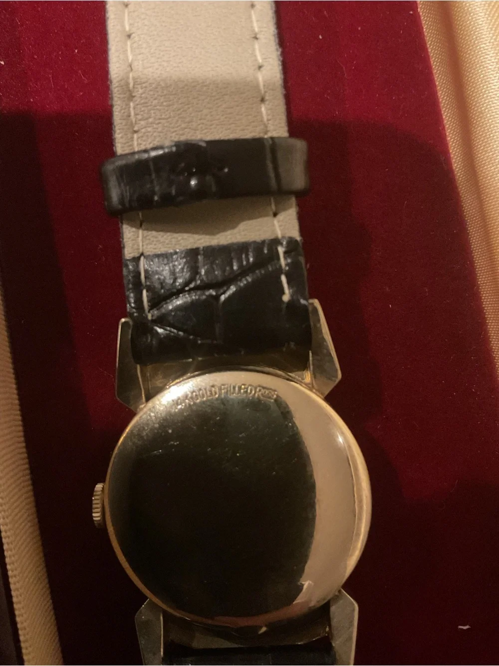 14k Gold Filled Men's Lord Elgin Black Knight
